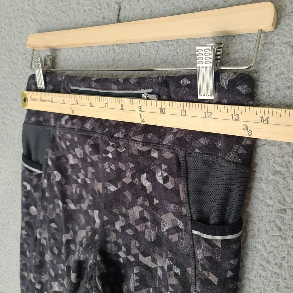 Athleta Leggings Womens Small Full Length Be Free Mesh Geometric Yoga 138462